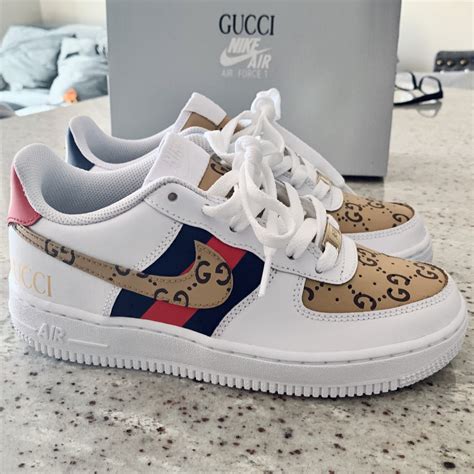 nike force gucci|gucci air force 1 low.